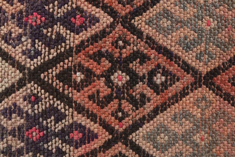 Hand-Knotted Vintage Anatolian Runner Rug