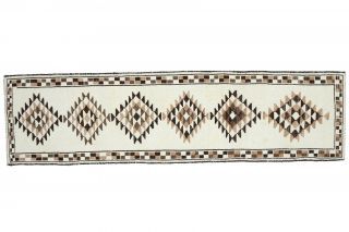 Genuine Turkish Vintage Runner Rug - Thumbnail