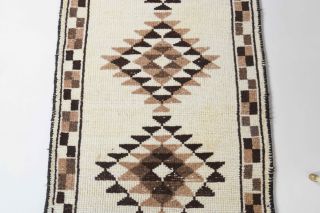 Genuine Turkish Vintage Runner Rug - Thumbnail