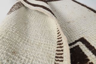 White Vintage Runner Rug - Thumbnail