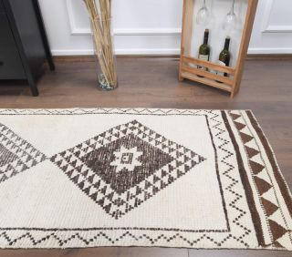 Turkish Vintage Runner Rug - Thumbnail