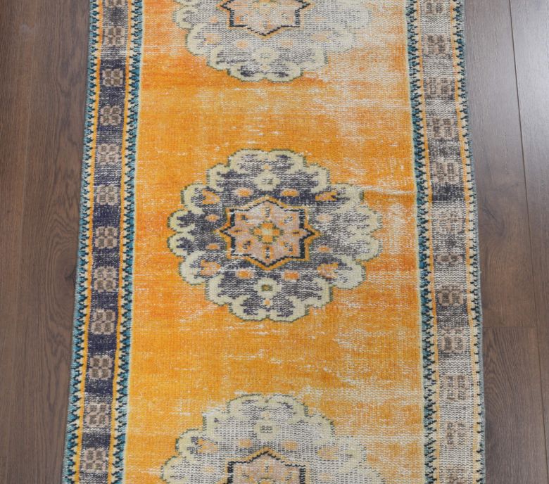 Orange Vintage Runner Rug