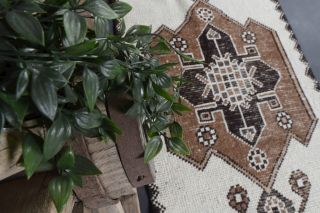 Turkish Vintage Runner Rug - Thumbnail