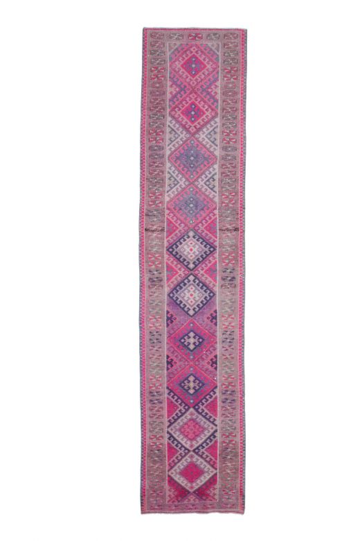 Vintage Anatolian Runner Rug - 28039