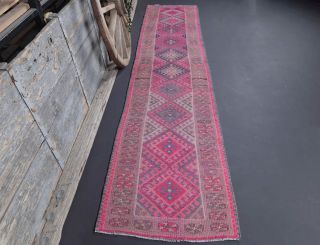 Vintage Anatolian Runner Rug - 28039 - Thumbnail