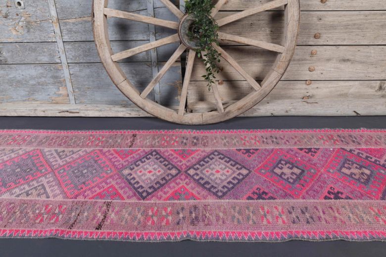 Vintage Anatolian Runner Rug - 28039