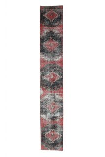 Narrow Turkish Vintage Runner Rug - Thumbnail