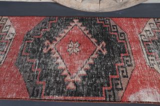 Narrow Turkish Vintage Runner Rug - Thumbnail