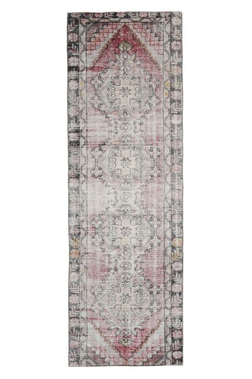 Oushak Vintage Runner Rug