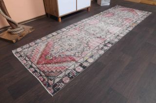 Oushak Vintage Runner Rug - Thumbnail