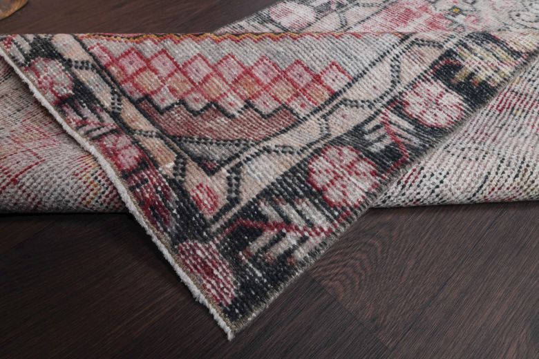 Oushak Vintage Runner Rug