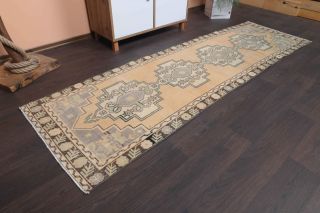 Turkish Vintage Runner Rug - Thumbnail