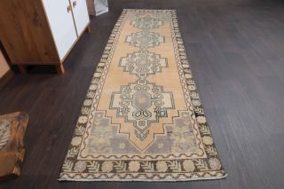 Turkish Vintage Runner Rug - Thumbnail