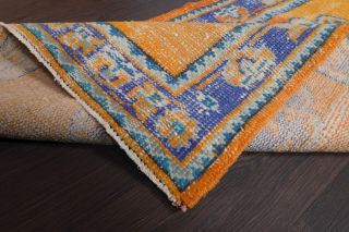 Turkish Vintage Runner Rug - Thumbnail