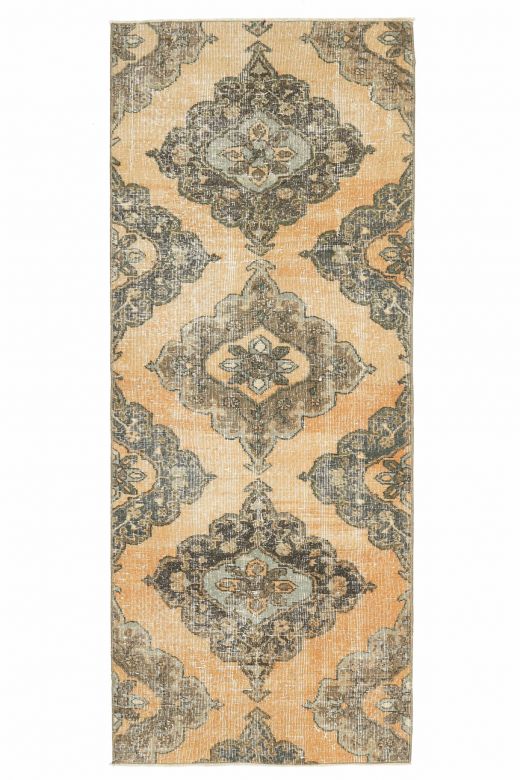 Vintage Oushak Runner Rug