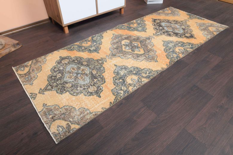 Vintage Oushak Runner Rug