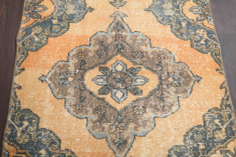 Vintage Oushak Runner Rug