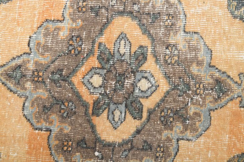 Vintage Oushak Runner Rug