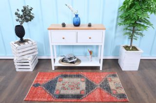 Vintage Small Rug - Thumbnail