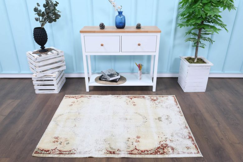 Vintage Distressed Rug