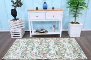 Vintage Anatolian Scatter Rug - Thumbnail