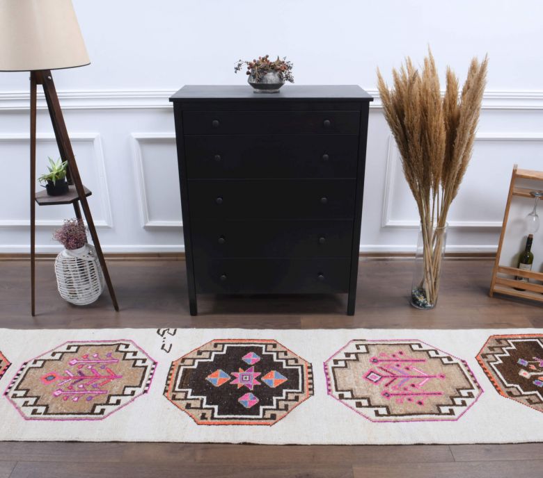 Vintage Runner Rug - Boho Chic