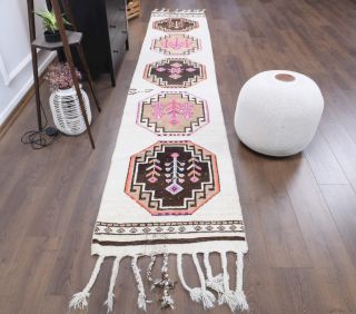 Vintage Runner Rug - Boho Chic - Thumbnail