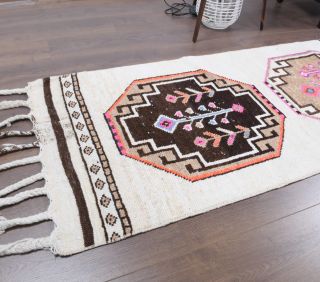 Vintage Runner Rug - Boho Chic - Thumbnail