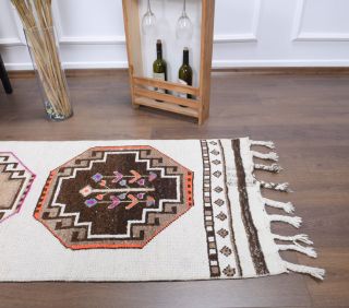 Vintage Runner Rug - Boho Chic - Thumbnail