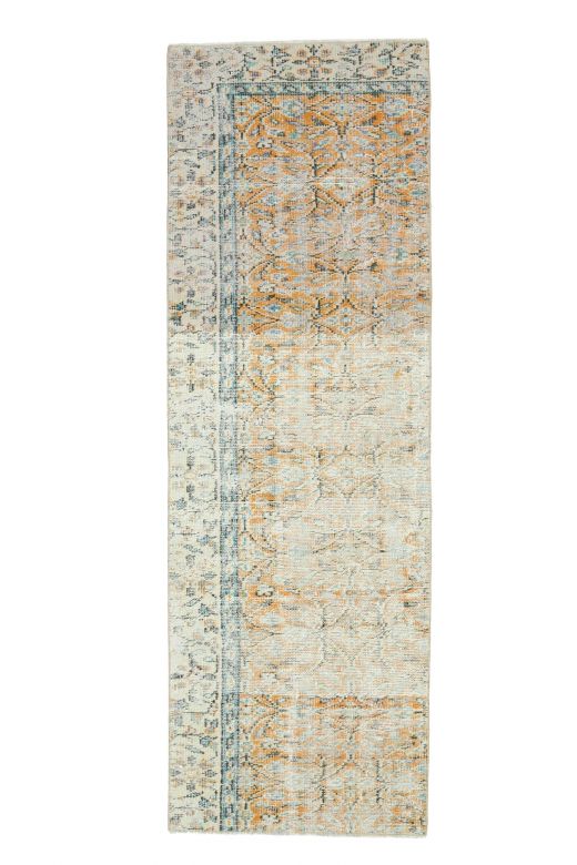 Vintage Oushak Runner Rug