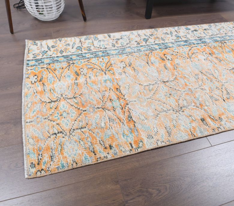 Vintage Oushak Runner Rug