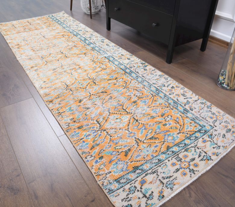 Vintage Oushak Runner Rug