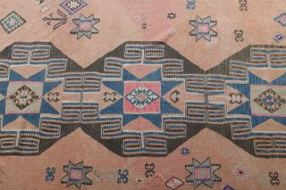 Unique Flatweave Vintage Runner Kilim - Thumbnail