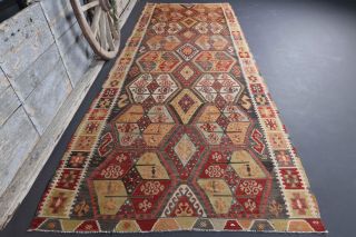 Cacim Kilim Wide & Long Runner Rug - Thumbnail