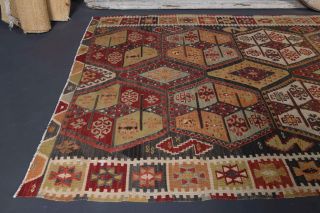 Cacim Kilim Wide & Long Runner Rug - Thumbnail