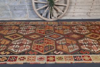 Cacim Kilim Wide & Long Runner Rug - Thumbnail