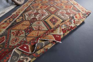 Cacim Kilim Wide & Long Runner Rug - Thumbnail