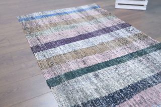 Turkish Flatweave Runner Rug - Thumbnail