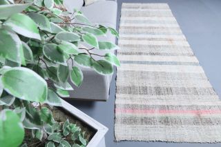 Antique Kilim Runner Rug - Thumbnail