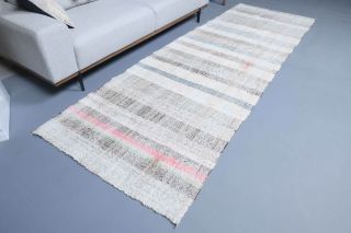 Antique Kilim Runner Rug - Thumbnail