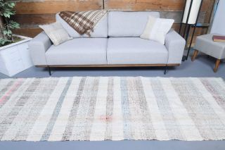 Antique Kilim Runner Rug - Thumbnail