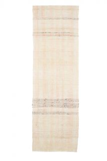 Neutral Colors Vintage Runner Rug - Thumbnail