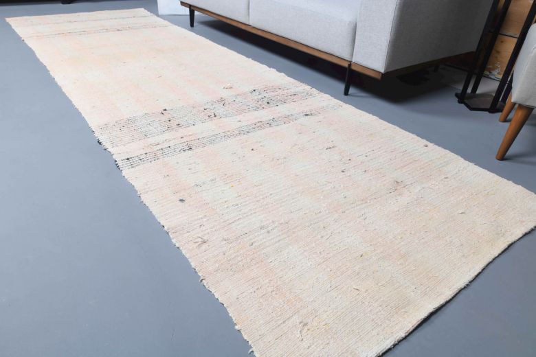 Neutral Colors Vintage Runner Rug