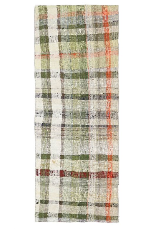 Flatweave Striped Vintage Runner Rug