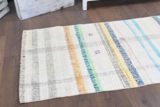 Vintage Runner Kilim Rug - Thumbnail