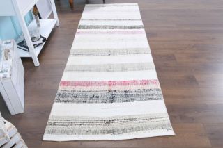 Vintage Runner Flatweave Rug - Thumbnail