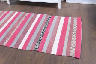 Vintage Runner Flatweave Rug - Thumbnail