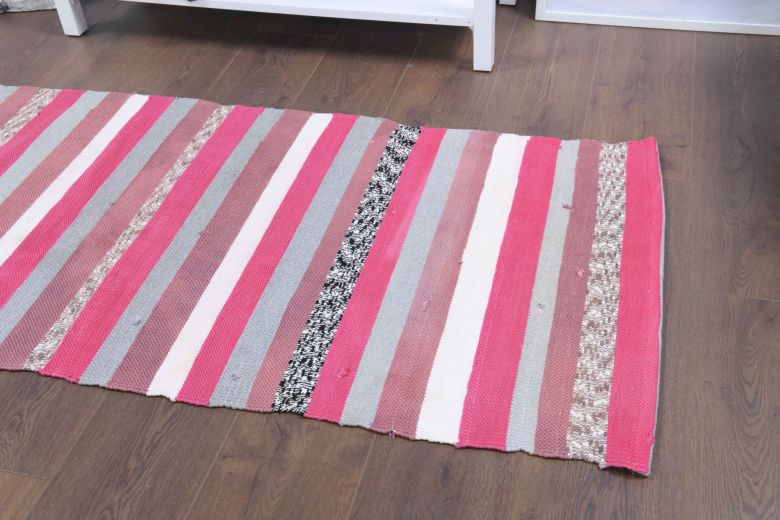 Vintage Runner Flatweave Rug