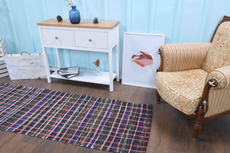Nomadic Vintage Kilim Runner Rug