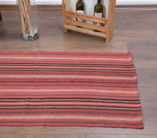 Oushak Turkish Vintage Runner Rug - Thumbnail